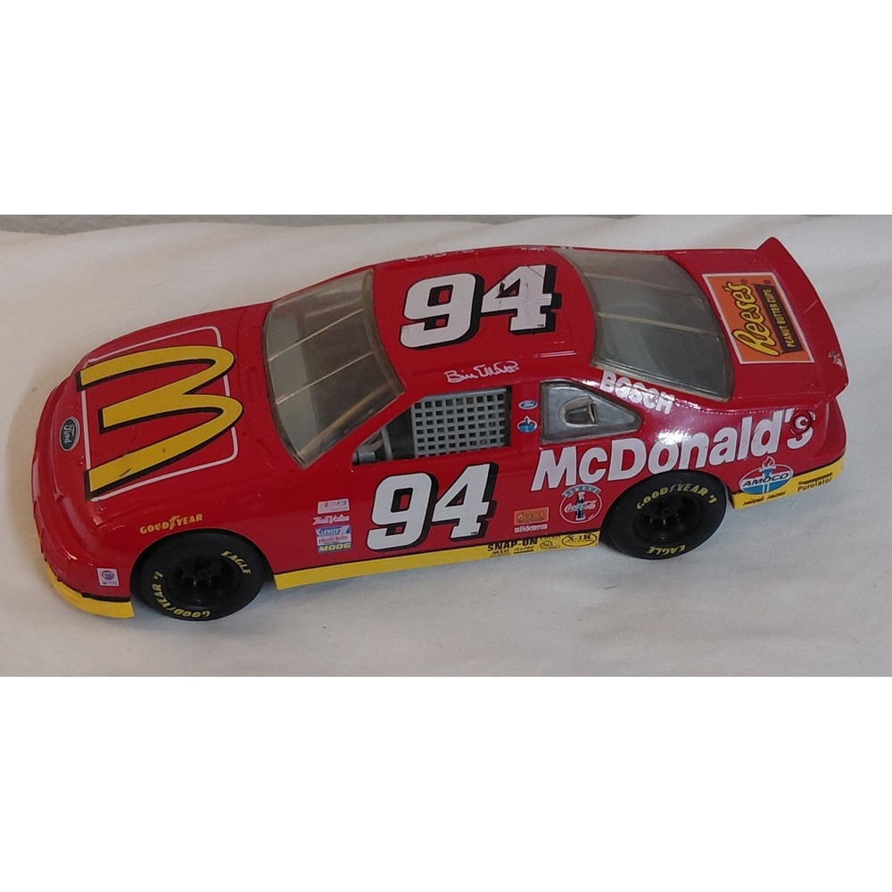 1995 Racing Champions Bill Elliott 94 McDonalds Ford Thunderbird 1/24 Diecast LE